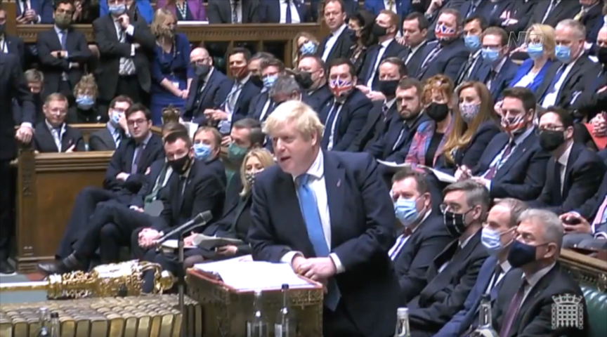 PMQs: Boris Johnson Dismisses Calls to Resign; Two-Thirds Omicron Cases May Be Reinfections | NTD