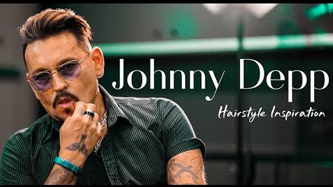 Johnny Depp HOLLYWOOD Inspierd Hairstyle. Men´s haircut inspiration