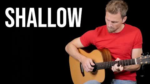 Shallow - A Star Is Born // Fingerstyle Guitar Solo