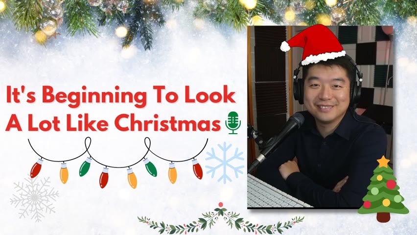 Tony Chen - It's Beginning To Look A Lot Like Christmas | Michael Bublé Ver. | Christmas Song
