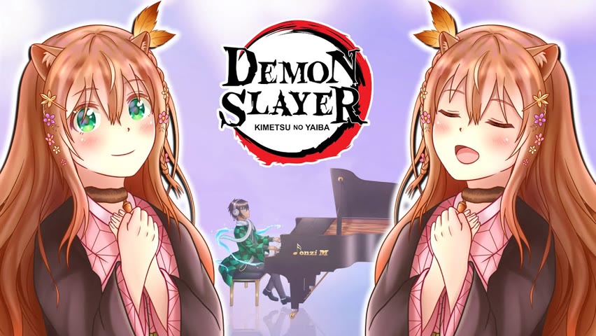 Demon Slayer OP - "Gurenge" feat. Ayunda Risu Hololive-ID (Piano Version)