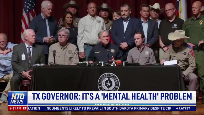 Texas Governor: It’s a 'Mental Health' Problem