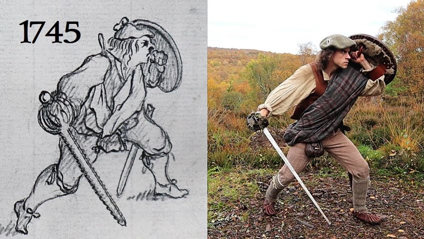 Resurrecting 300 Year Old Highland Warriors- "The Penicuik Drawings" Brought to Life