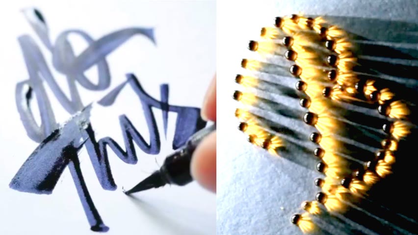 9 Calligraphers Who Take Lettering To Another Level #4 | Calligraphy Masters