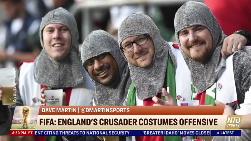 FIFA: England's Crusader Costumes Offensive