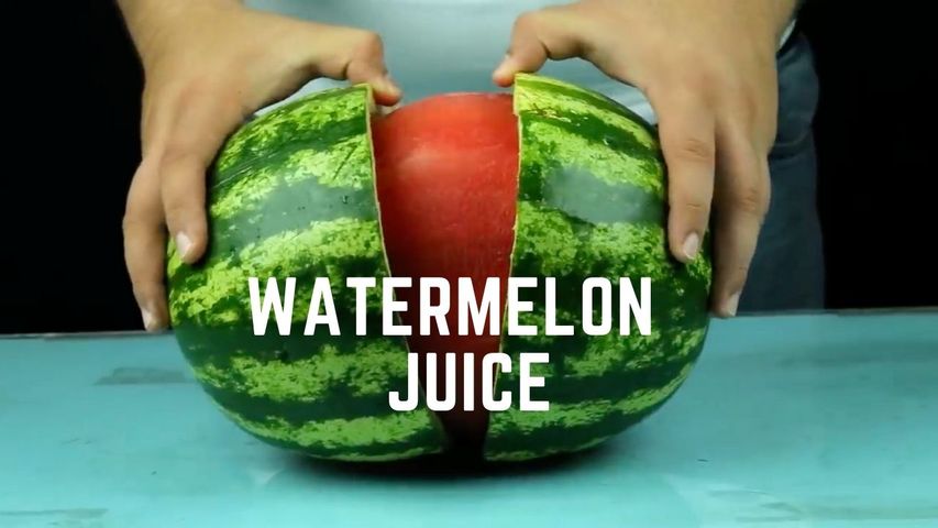 DIY Watermelon Juice Tricks