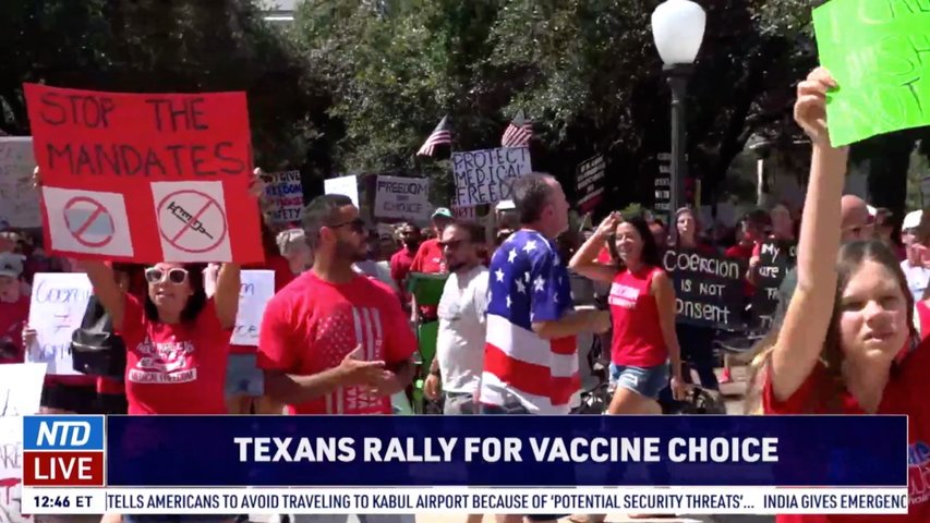 LIVE: Texans Rally for Vaccine Choice