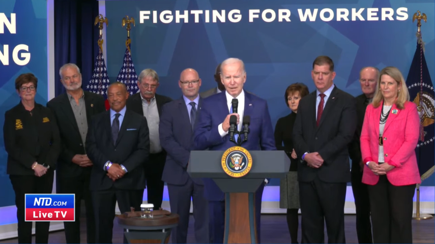 LIVE: President Biden Delivers Remarks on Building a Stronger Economy for Union Workers and Retirees
