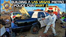 Building A Las Vegas Police Car! Part 2 Crown Rick Auto