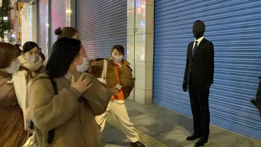 【マネキンドッキリ#03】Mannequin Prank in JAPAN -Japanese Reaction-