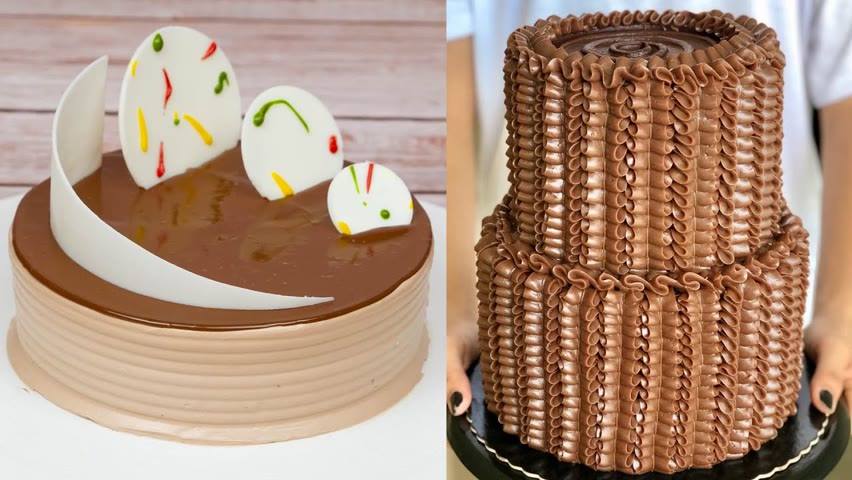 Top 10 Amazing Chocolate Decorating Birthday Cake Compilation | Fancy Cake Decoration Videos