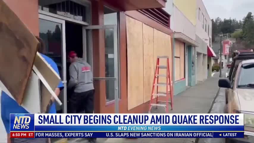 Small California Town Begins Cleanup Amid Quake Response