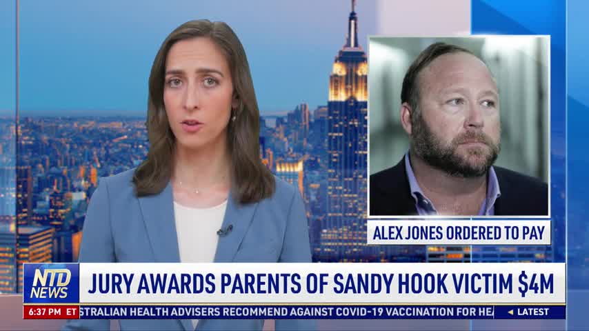 Jury Finds Alex Jones Must Pay $4.1 Million to Parents of Sandy Hook Victim