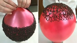 So Yummy Cake ! Creative Ideas Chef 🍰How To Make Chocolate Balloon Bowls