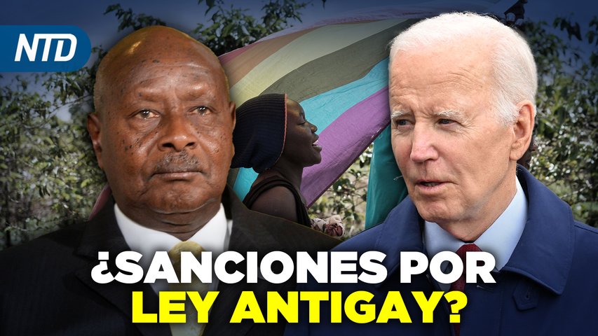 NTD Noche [30 Mayo] Biden condena ley antigay de Uganda; McCarhty advierte a Chrishtopher Wray