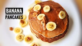 How to make Banana Pancakes Recipe: Vegan ||Easy Vegan Banana  Pancakes|| Foodotomic Vegan Recipes