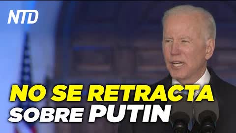 Presionan a Biden por comentarios sobre Putin; DeSantis promulga ley tras críticas de Hollywood NTD 2022-03-28 22:12