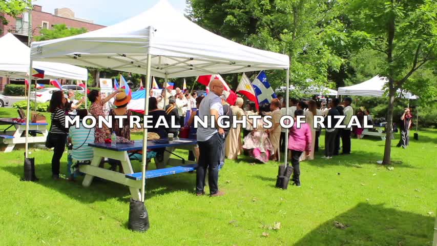 157th Dr. Jose Rizal Birthday Celebration Montreal Chapter
