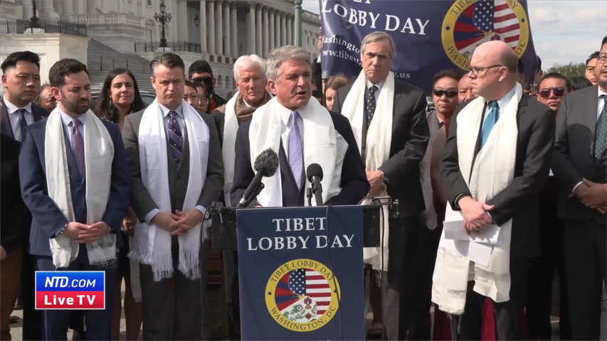 LIVE: Richard Gere and Bipartisan Lawmakers Host Press Conference on Tibet