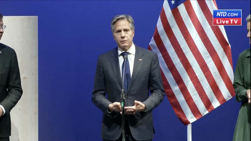 LIVE: Blinken Holds Press Conference After EU-US Trade and Tech Council Meeting