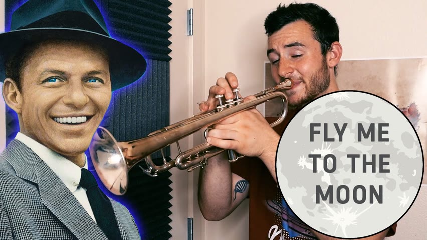 Frank Sinatra - Fly Me to the Moon (Trumpet Solo and Improvisation)