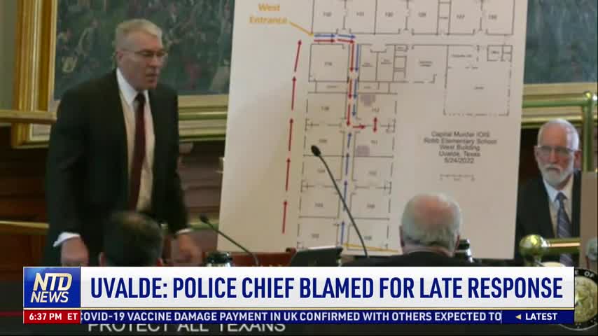 Uvalde: Police Chief Blamed for Late Response