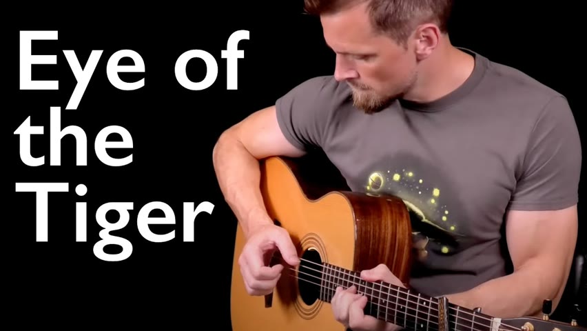 Eye of the Tiger - Fingerstyle Guitar