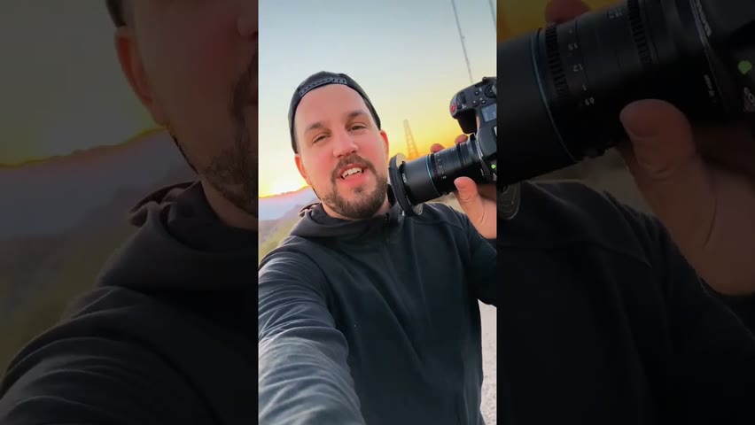 This Anamorphic Lens Is Insane 😍 | Daily #shorts