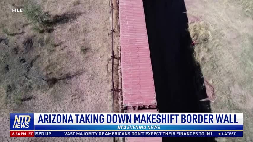 Arizona Agrees to Take Down Makeshift Border Wall