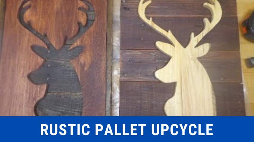 Rustic Pallet Upcycle