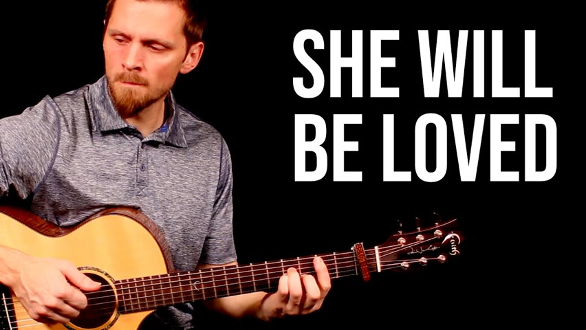 Maroon 5 - She Will Be Loved (Fingerstyle Solo Guitar)