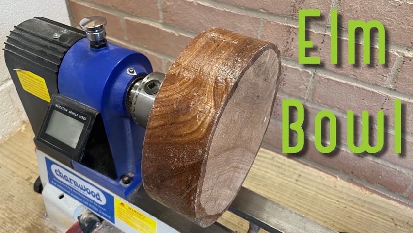 Woodturning - Elm Bowl