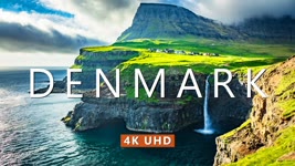 Denmark Nature Drone Footage (4K UHD) with Relaxing Music for Stress Relief