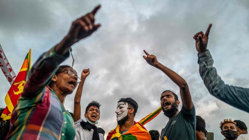Бедность снова толкает жителей Шри-Ланки на протесты