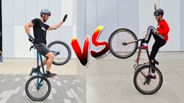BIKELIFE vs STREET TRIAL !  Gros Battle de wheeling