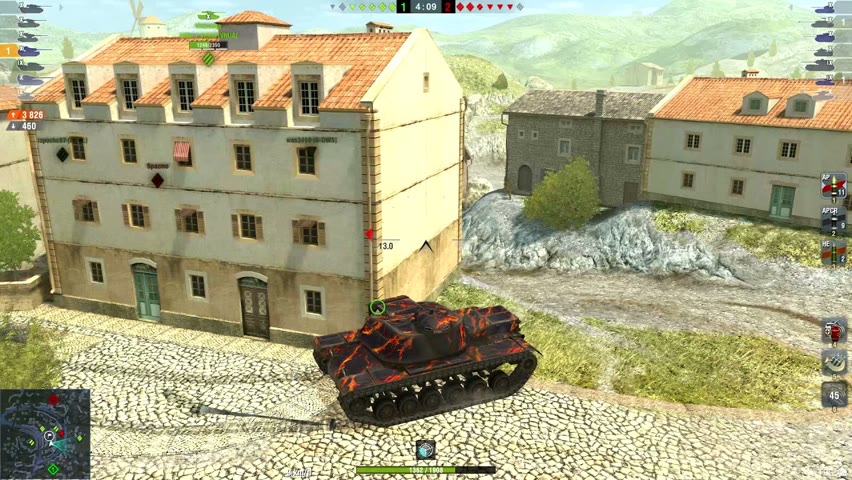 T110E4 8163DMG 5Kills | World of Tanks Blitz | Buta_ZWACK