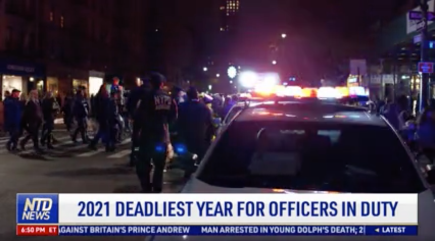 2021 Deadliest Year for Officers on Duty