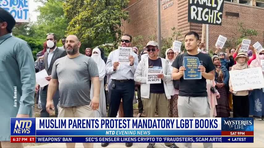 Muslim Parents Protest LGBTQ Curriculum