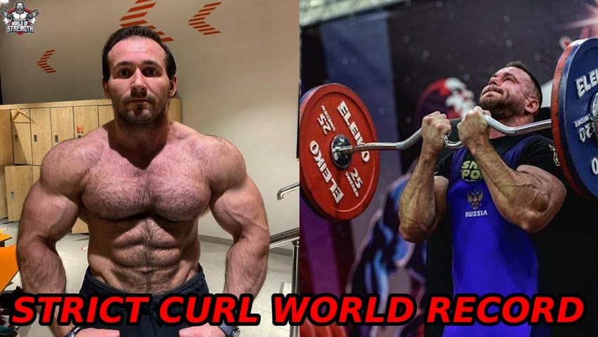 The Strict Curl Monster Nizami Tagiev - 110kg STRICT CURL