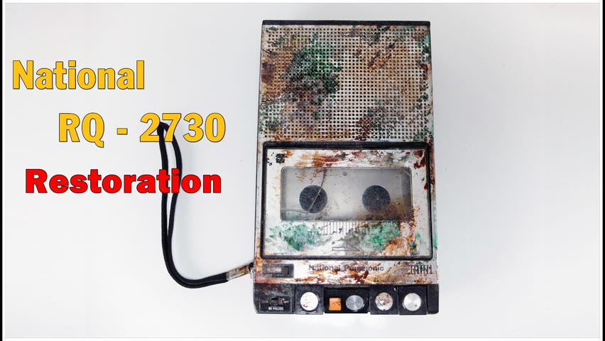 Restoration cassette recorder junk