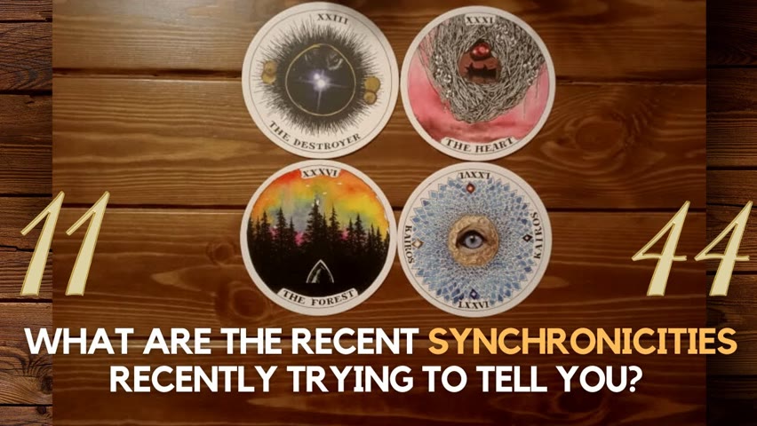 What are the recent synchronicities trying to tell you? ✨😮😍✨ | Pick a card
