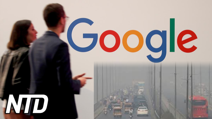 Google kommer "censurera" innehåll om klimatförändringar | NTD NYHETER