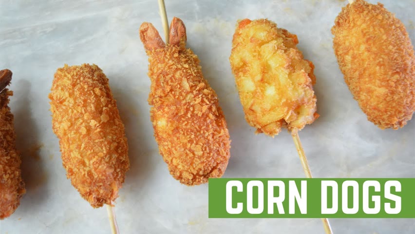 Corn Dogs | Korean Street Food | Mamagician