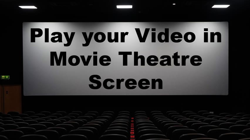 Play your Video in Movie Theatre Screen in PowerPoint