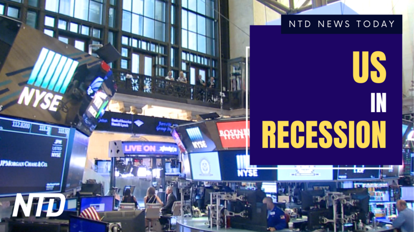 US Economy Slips Into Technical Recession; Biden, Xi Hold 5th Talk Amid Tensions | NTD