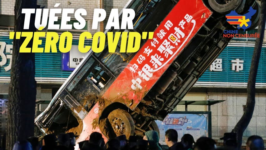 [VF] L'accident d'un bus en Chine tue 27 personnes sur le chemin de la quarantaine forcée