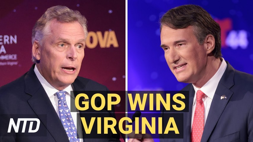 Republican Youngkin Wins Virginia Governorship; Sliwa Concedes to Democrat Adams in NYC Mayoral Race