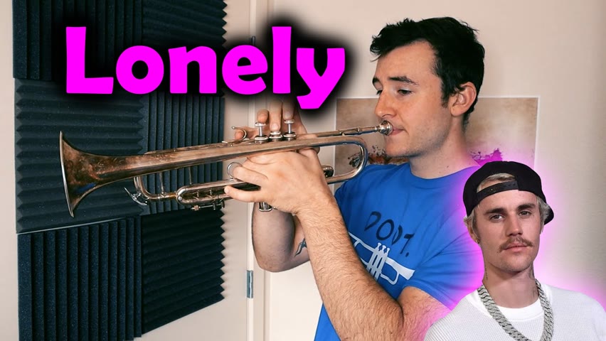 Justin Bieber - Lonely (played on Trumpet)