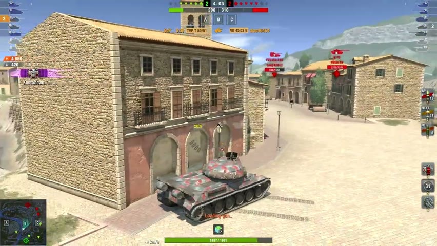 TVP T50/51 8677DMG 4Kills | World of Tanks Blitz | GuP__0.01