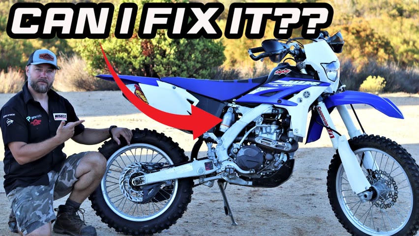 I bought NON RUNNING WR450 - Let's Fix it!
